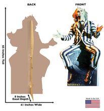 Load image into Gallery viewer, Advanced Graphics Beetlejuice Life Size Cardboard Cutout Standup - Beetlejuice (1988 Film) - AT TEN Distribution
