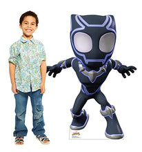 Load image into Gallery viewer, Advanced Graphics Black Panther Life Size Cardboard Cutout Standup - Marvel's Spidey and His Amazing Friends (TV Series) - AT TEN Distribution