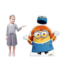 Load image into Gallery viewer, Advanced Graphics Bob Airline Stewardess Life Size Cardboard Cutout Standup - Minions: The Rise of Gru (2022 Film) - AT TEN Distribution