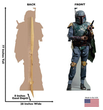 Load image into Gallery viewer, Advanced Graphics Boba Fett Life Size Cardboard Cutout Standup - Star Wars Classics (IV - VI) - AT TEN Distribution