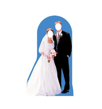 Load image into Gallery viewer, Advanced Graphics Bride & Groom Stand - in Life Size Cardboard Cutout Standup - AT TEN Distribution