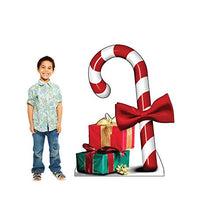 Load image into Gallery viewer, Advanced Graphics Candy Cane Life Size Cardboard Cutout Standup - AT TEN Distribution