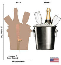 Load image into Gallery viewer, Advanced Graphics Champagne Bucket Life Size Cardboard Cutout Standup - AT TEN Distribution