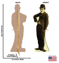 Load image into Gallery viewer, Advanced Graphics Charlie Chaplin - Little Tramp - Life Size Cardboard Cutout Standup - AT TEN Distribution