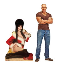 Load image into Gallery viewer, Advanced Graphics Christmas Elvira Sitting Life Size Cardboard Cutout Standup - AT TEN Distribution