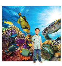 Load image into Gallery viewer, Advanced Graphics Coral Reef Backdrop Life Size Cardboard Cutout Standup - AT TEN Distribution