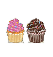 Load image into Gallery viewer, Advanced Graphics Cupcakes Life Size Cardboard Cutout Standup - AT TEN Distribution