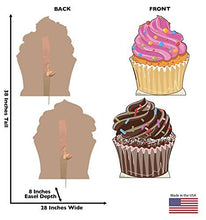 Load image into Gallery viewer, Advanced Graphics Cupcakes Life Size Cardboard Cutout Standup - AT TEN Distribution