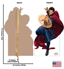 Load image into Gallery viewer, Advanced Graphics Doctor Strange Life Size Cardboard Cutout Standup - Marvel Studios' Doctor Strange in The Multiverse of Madness (2022 Film) - AT TEN Distribution