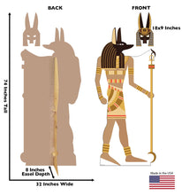 Load image into Gallery viewer, Advanced Graphics Egyptian Anubis with Mask Cardboard Cutout Standup - AT TEN Distribution