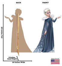 Load image into Gallery viewer, Advanced Graphics Elsa Life Size Cardboard Cutout Standup - Olaf's Frozen Adventure (2017 Short Film) - AT TEN Distribution