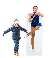 Load image into Gallery viewer, Advanced Graphics Figure Skater Stand - in Life Size Cardboard Cutout Standup - AT TEN Distribution