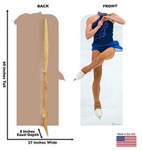 Load image into Gallery viewer, Advanced Graphics Figure Skater Stand - in Life Size Cardboard Cutout Standup - AT TEN Distribution