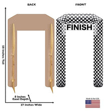 Load image into Gallery viewer, Advanced Graphics Finish Line Life Size Cardboard Cutout Standup - AT TEN Distribution