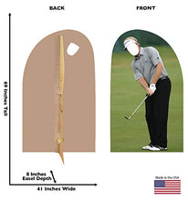 Load image into Gallery viewer, Advanced Graphics Golfer Stand - in Life Size Cardboard Cutout Standup - AT TEN Distribution