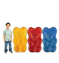 Load image into Gallery viewer, Advanced Graphics Gummy Bears Cardboard Cutout Standup (3 Pack: Orange, Red and Blue) - AT TEN Distribution