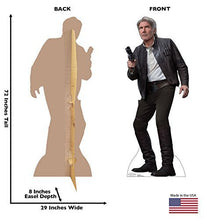 Load image into Gallery viewer, Advanced Graphics Han Solo Life Size Cardboard Cutout Standup - Star Wars Episode VII: The Force Awakens - AT TEN Distribution