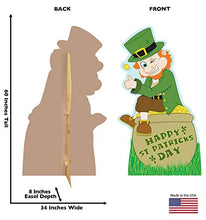 Load image into Gallery viewer, Advanced Graphics Happy St. Patrick's Day Life Size Cardboard Cutout Standup - AT TEN Distribution
