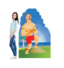 Load image into Gallery viewer, Advanced Graphics Hawaiian Guy Stand - in Life Size Cardboard Cutout Standup - AT TEN Distribution