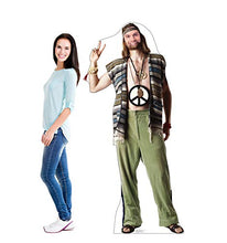 Load image into Gallery viewer, Advanced Graphics Hippie Stand - in Life Size Cardboard Cutout Standup - AT TEN Distribution