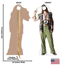 Load image into Gallery viewer, Advanced Graphics Hippie Stand - in Life Size Cardboard Cutout Standup - AT TEN Distribution