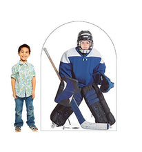 Load image into Gallery viewer, Advanced Graphics Hockey Boy Stand - in Life Size Cardboard Cutout Standup - AT TEN Distribution