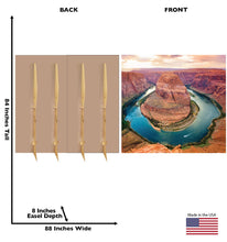 Load image into Gallery viewer, Advanced Graphics Horseshoe Bend Backdrop Life Size Cardboard Cutout Standup - AT TEN Distribution