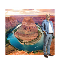 Load image into Gallery viewer, Advanced Graphics Horseshoe Bend Backdrop Life Size Cardboard Cutout Standup - AT TEN Distribution