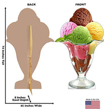 Load image into Gallery viewer, Advanced Graphics Ice Cream Sundae Life Size Cardboard Cutout Standup - AT TEN Distribution