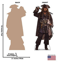 Load image into Gallery viewer, Advanced Graphics Jack Sparrow Life Size Cardboard Cutout Standup - Pirates of The Caribbean: Dead Men Tell No Tales (2017 Film) - AT TEN Distribution