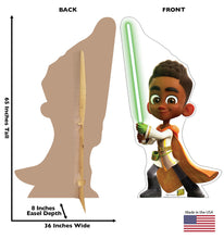 Load image into Gallery viewer, Advanced Graphics Kai Brightstar Life Size Cardboard Cutout Standup - Star Wars: Young Jedi Adventures (TV Series) - AT TEN Distribution