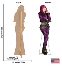 Load image into Gallery viewer, Advanced Graphics Mal Life Size Cardboard Cutout Standup - Disney Descendants 2 - AT TEN Distribution
