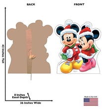 Load image into Gallery viewer, Advanced Graphics Mickey & Minnie Christmas Life Size Cardboard Cutout Standup - AT TEN Distribution