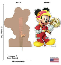Load image into Gallery viewer, Advanced Graphics Mickey Trophy Life Size Cardboard Cutout Standup - Disney Junior's Mickey and The Roadster Racers - AT TEN Distribution