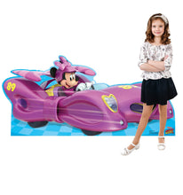 Load image into Gallery viewer, Advanced Graphics Minnie Roadster Life Size Cardboard Cutout Standup - Disney Junior's Mickey and The Roadster Racers - AT TEN Distribution