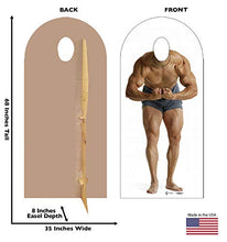 Load image into Gallery viewer, Advanced Graphics Muscle Man Stand - in Life Size Cardboard Cutout Standup - AT TEN Distribution
