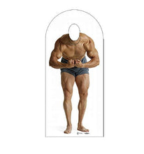 Load image into Gallery viewer, Advanced Graphics Muscle Man Stand - in Life Size Cardboard Cutout Standup - AT TEN Distribution