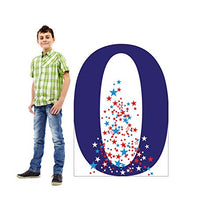 Load image into Gallery viewer, Advanced Graphics Number 0 Life Size Cardboard Cutout Standup - AT TEN Distribution