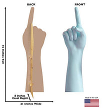 Load image into Gallery viewer, Advanced Graphics Number 1 Hand Cardboard Cutout Standup - AT TEN Distribution