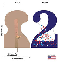 Load image into Gallery viewer, Advanced Graphics Number 2 Life Size Cardboard Cutout Standup - AT TEN Distribution