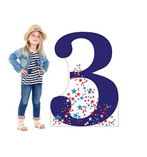 Load image into Gallery viewer, Advanced Graphics Number 3 Life Size Cardboard Cutout Standup - AT TEN Distribution