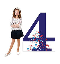Load image into Gallery viewer, Advanced Graphics Number 4 Life Size Cardboard Cutout Standup - AT TEN Distribution