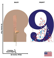 Load image into Gallery viewer, Advanced Graphics Number 9 Life Size Cardboard Cutout Standup - AT TEN Distribution