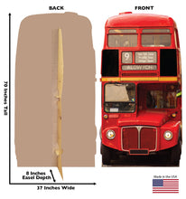 Load image into Gallery viewer, Advanced Graphics Old London Bus Life Size Cardboard Cutout Standup - AT TEN Distribution