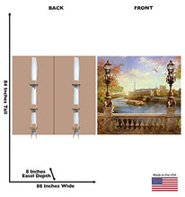 Load image into Gallery viewer, Advanced Graphics Paris Backdrop Life Size Cardboard Cutout Standup - Paris Party Theme - AT TEN Distribution