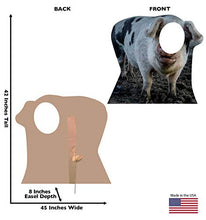 Load image into Gallery viewer, Advanced Graphics Pig Stand - in Life Size Cardboard Cutout Standup - AT TEN Distribution