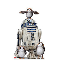 Load image into Gallery viewer, Advanced Graphics Porgs with R2 - D2 Life Size Cardboard Cutout Standup - Star Wars: Episode VIII - The Last Jedi (2017 Film) - AT TEN Distribution