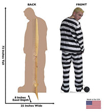 Load image into Gallery viewer, Advanced Graphics Prisoner in Striped Suit with Ball and Chain Life Size Cardboard Cutout Standup - AT TEN Distribution
