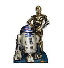 Load image into Gallery viewer, Advanced Graphics R2D2 & C3PO Life Size Cardboard Cutout Standup - Star Wars Classics Retouched - AT TEN Distribution