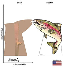 Load image into Gallery viewer, Advanced Graphics Rainbow Trout Life Size Cardboard Cutout Standup - Made in USA - AT TEN Distribution